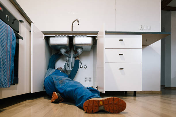 Professional Drain Cleaning technician working in Cedar Valley, UT